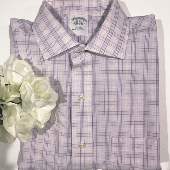 Brooks Brothers Other - Brooks Brothers purple men’s button down shirt 16